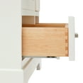 thumbnail image 6 of Ariel Stafford 37 Inch Single Right Offset Rectangle Sink Vanity With White Quartz Countertop W/1.5" Edge In White, 6 of 11