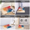thumbnail image 5 of colorful powder Rugs Washable Cover Floor Rug Carpets Home Decorations for Bathroom Kitchen Bedroom Indoor 31.5x20 inch, 5 of 6