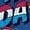 ROYAL BLUE, variant on Captain America - I Can Do This All Day Long Sleeve Graphic T-Shirt