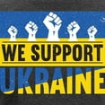 thumbnail image 3 of CafePress - We Support Ukraine Long Sleeve T Shirt - Women's Long Sleeve Graphic Tee Casual Fit, 3 of 4