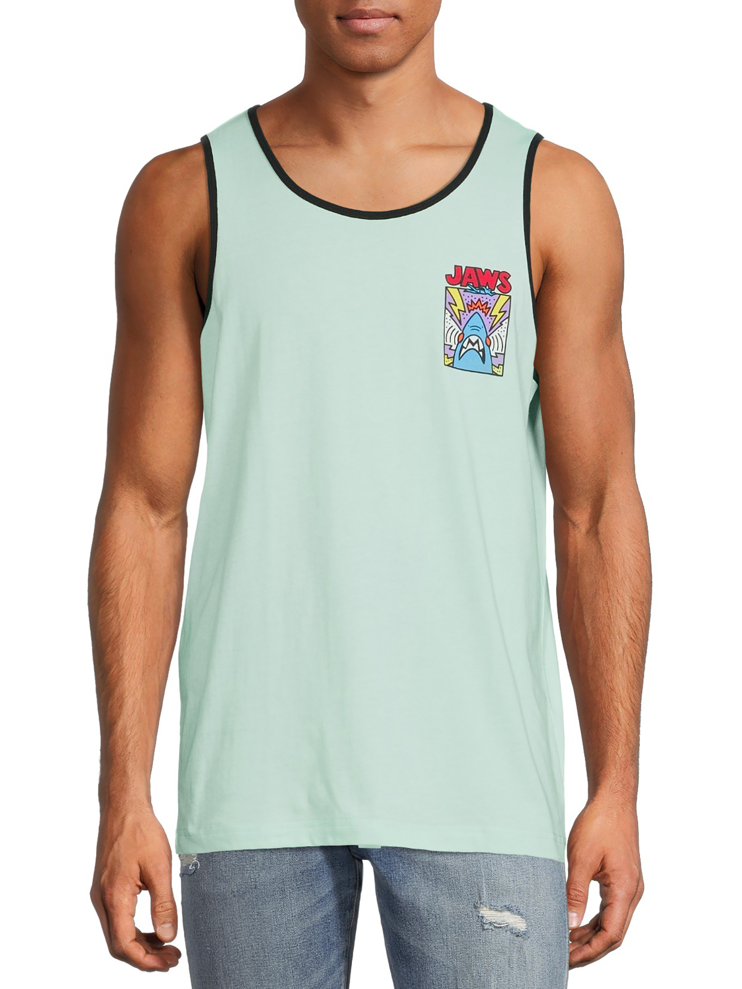 Universal by Jaws Sleeveless Graphic Print Tank Top (Men's or Men's Big & Tall) 2 Pack - image 3 of 9