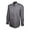 Charcoal, variant on Uneek - Men's Pinpoint Oxford Full Sleeve Shirt - Long Sleeve - Black - Size 19.5