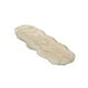 thumbnail image 1 of Alfombra de fibra acrílica Cateissary para dormitorio y sala de estar 60x90 cm color Oro blanco, 1 of 6