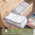thumbnail image 3 of 4pcs Wardrobe Clothes Organizer 7 Grids, Closet Organizers & Storage Baskets, Clothing Storage Bins,washable & Foldable, 3 of 5