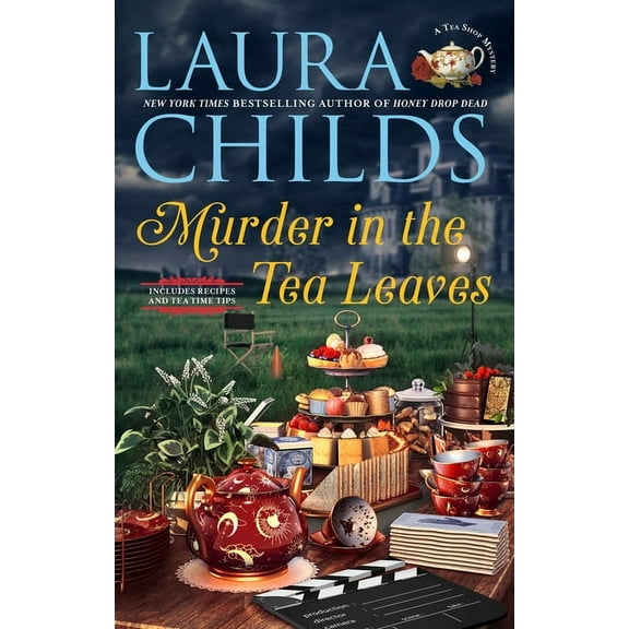 Tea Shop Mystery Murder in the Tea Leaves, (Hardcover)