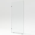 thumbnail image 4 of DV-1SD0221S Single Fixed Glass Panel For Shower 32"×78", Thick Frameless Tempered Safety Glass Shower Screen, 4 of 15