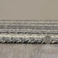 thumbnail image 5 of VHC Brands Sawyer Mill Black White Jute Rug Oval w/Pad 27x48, 5 of 6
