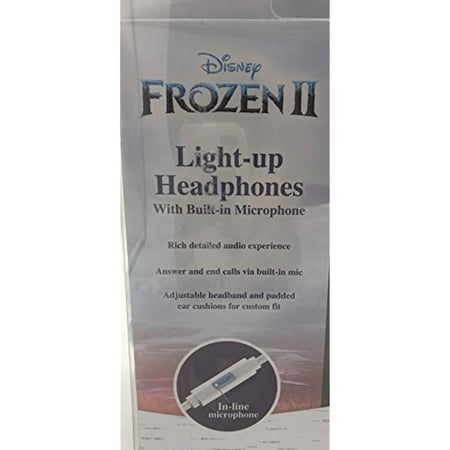 Frozen 2 Light Up Headphones with Built in Microphone