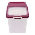thumbnail image 1 of Rice Container, Large Capacity Grain Container Bin with Rice Cup for Pet Food, 1 of 7