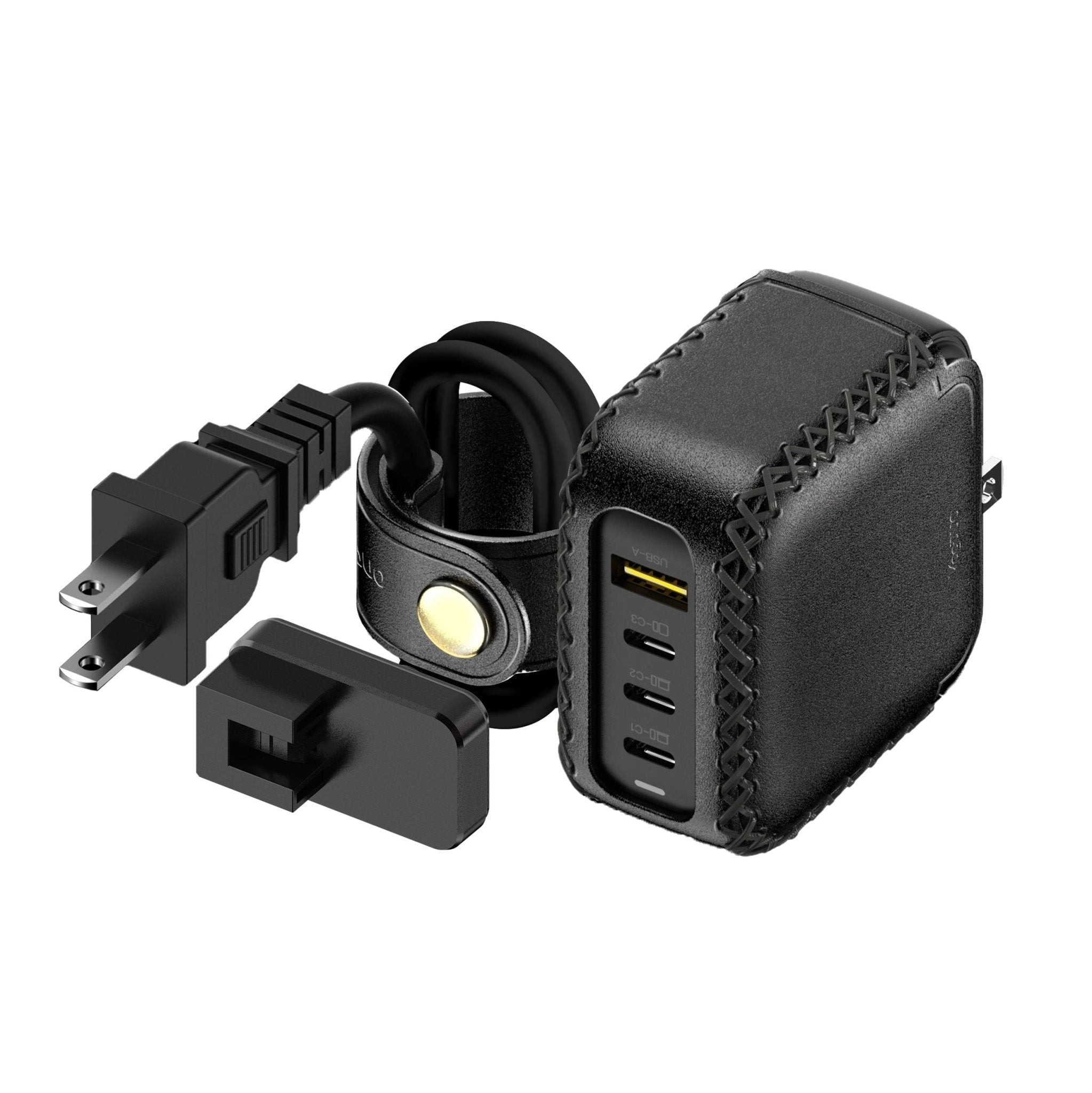 VogDUO 100W USB C Desktop Charging Station 4 Port Foldable Plug GaN PD