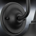 thumbnail image 5 of Luxury Industrial Wall Sconce, 10.5H x 12W, with Vintage Style, Midnight Black, UHP1363 by Urban Ambiance, 5 of 5
