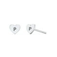 thumbnail image 1 of Initial Stud Earrings, 1 of 2