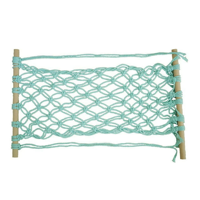 Pompotops Home Kitchen Fruit Hanging Basket Wind Cotton Rope Hand-woven Vegetable And Fruit Net Pocket Clearance