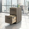 thumbnail image 3 of Pemberly Row Engineered Wood 2-Drawer Mobile Filing Cabinet in Elm/Brown, 3 of 8