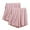 Pink2, variant on Plebaso Women's Plus Size Lounge Shorts 1-2 Pack Casual Elastic Waist Comfy Pajama Shorts with Pockets