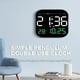 thumbnail image 1 of Reloj de Pared LED Digital con Control Remoto, Temperatura, Hora, Semana, Fecha, Reloj Despertador de Escritorio para Sala de Estar de Moda, 1 of 5