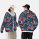 thumbnail image 4 of Balery Tropical Leaves Sudadera ligera de manga larga con capucha y protección solar UPF 50+ para hombre y mujer, ideal para pesca y running-XX-Large, 4 of 7