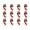 12pcs Red, variant on Pebbuoy 12/48Pcs Mini Jesus Figurine PVC Savior Jesus Figure Model Statue Sculpture Desktop Decoration Easter Ornament Christmas Festival Gift