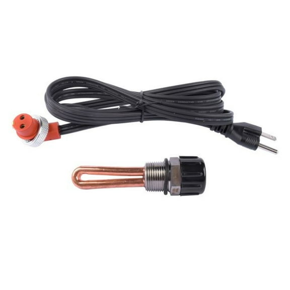 Engine Block Heater Kit 5.9L 6.7L Turbo 1998-2007 2500 3500 Pickup Truck - Replacement for 5003619AB, 3600008