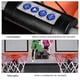 thumbnail image 5 of Juego de Canasta Plegable Costway Máquina de Baloncesto con Soporte y Contador Electrónico, 5 of 7