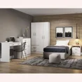 thumbnail image 3 of Mueble Buro 2 Cajones Blanco MADIK MADIK MODERNO, 3 of 4
