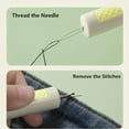 thumbnail image 4 of JWshufel Senior Friendly Easy Threading Sewing Tool Versatile and Safe Manual Needle Threader with Compact Design for Convenience and Durability Suit for Home Sewing Projects 4.13x0.70in, 4 of 8
