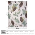 thumbnail image 4 of ONETECH  Pinecone Rustic Cabin Sherpa Throw Blanket, 4 of 6