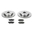 thumbnail image 3 of PowerStop Rear Z23 Evolution Sport Carbon-Fiber Ceramic Brake Pad and Drilled & Slotted Rotor Kit Fits: CHEVROLET PONTIAC Select Models K5528, 3 of 10