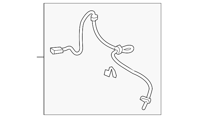 Genuine OE Honda Front Speed Sensor - 57455-T0G-A01