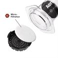 thumbnail image 5 of AeroPress Clear Coffee Press – 3 in 1 Brew Method with French Press and Espresso – Full Bodied Without Grit – Portable Maker with Clear Body, Clear, 5 of 5