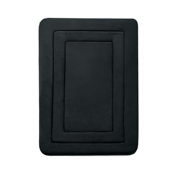 Premium Microfiber Bathroom Rug with Non-Slip Rubber Backing, Fast Absorbent and Machine Washable Floor Mat for Living Room, Bedroom, Kitchen, and Wet Areas