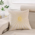 thumbnail image 1 of Wzzjkit Solid Color Pillow Nordic Embroidery Office Chair Back Cushion Pillow, 1 of 6
