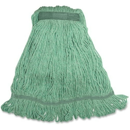 Genuine Joe Narrow Band Medium Mophead, Green, GJOMGR1BEA