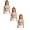 Dark Gray 3PCS, variant on SHenli Strapless Bandeau Bra for Girls 13-18 | Wireless Bralette with Adjustable Straps & Padded (Black,34)