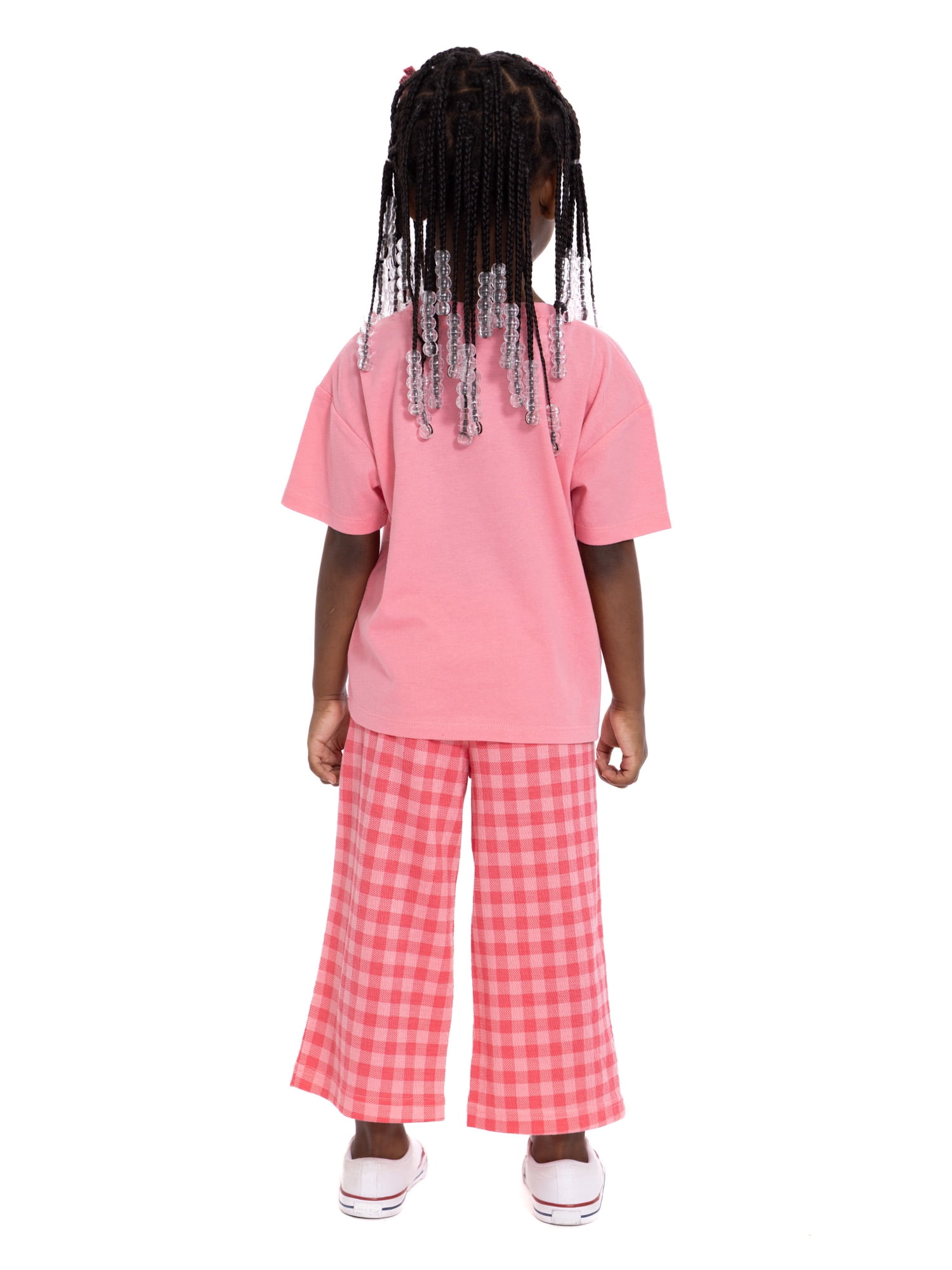 Strawberry Shortcake Toddler Girls Graphic Tee and Print Pants Set, 2-Piece, Sizes 12M-5T