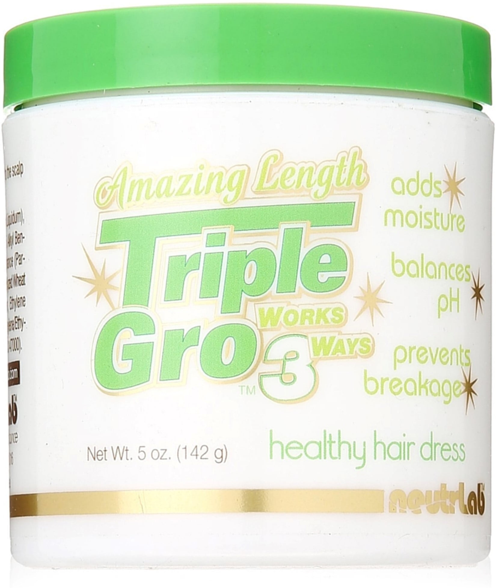 Neutrlab Triple Gro Healthy Hair Dress 5 oz (Pack of 3)