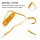thumbnail image 5 of BRIGHTFUFU 1 par de cordones de zapatos de patinaje sobre hielo de hockey, zapatillas universales, cordones de zapatos (amarillo), 5 of 8