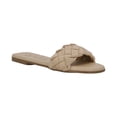 thumbnail image 1 of Sandalias Mujer Abiertas Trenzadas Piso Uh Lulu Beiges beige 24, 1 of 4