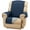 Blue/Grey, variant on OakRidge Microfiber Reversible Recliner Cover, Polyester, 23” Wide, Machine Washable, Blue/Grey