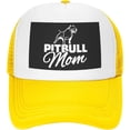thumbnail image 2 of Pitbull Mom Mesh Back Trucker Cap Baseball Cap, 2 of 8
