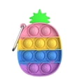 thumbnail image 2 of Llavero de descompresión Puzzle Toy Rainbow Pineapple, 2 of 3