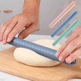 thumbnail image 4 of Non-Stick Silicone-Coated Stainless Steel Rolling Pin for Dumpling Wrappers, Bread & Pastries – Export-Quality Baking Tool with Durable Core, Easy Cleanup & Versatile Use (Nordic Green), 4 of 6