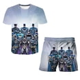 thumbnail image 2 of Marvel Heroes Children Clothing Spiderman Baby Girls Clothes 2 to 8 Years Graphic T-Shirt Boys Kids Set Children's Sportswear9T Gong Bohan LED, 2 of 2
