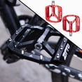 thumbnail image 1 of Pedales de , rodamientos ligero accesorios rojo shamjiam pedales de bicicleta de montaña, 1 of 5