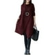 thumbnail image 1 of Otoño e Invierno Casual mujer sólido alto cuello base suelta, 1 of 6