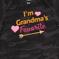 thumbnail image 4 of Inktastic I'm Grandma's Favorite with Arrow and Hearts in Pink Boys or Girls Baby Bodysuit, 4 of 5