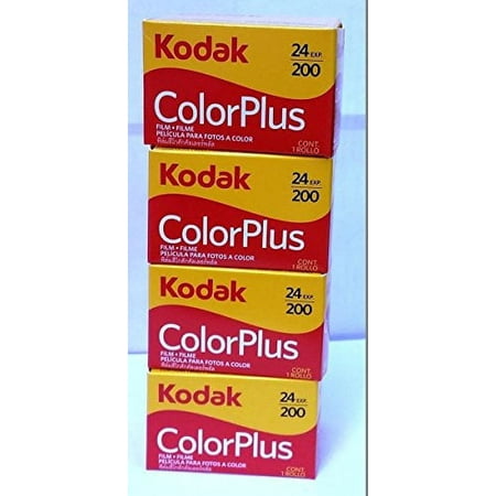 Image of 4 Rolls Of Kodak colorplus 200 asa 24 exposure