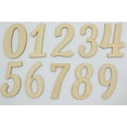 thumbnail image 2 of 1 Pc, 12 Inch X 1/8 Inch Thick Lavanderia Font Wood Numbers 2 Great For Craft Project, 2 of 3