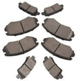 thumbnail image 2 of Ceramic Brake Front and Rear Set - 8 Piece Free Formula - Enhanced Performance-Front + Rear Ceramic Brake Pads Kit, 2 of 6