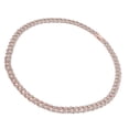 thumbnail image 3 of Hip Hop Chain Necklace,Chain Necklace Rhinestones Alloy Chain Necklace Jewelry Chain Necklace Exceptional Craftsmanship, 3 of 9